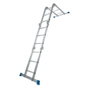 Silverline Multipurpose Ladder with Platform 3.6m 12-Tread Silverline - Dynamic Drive