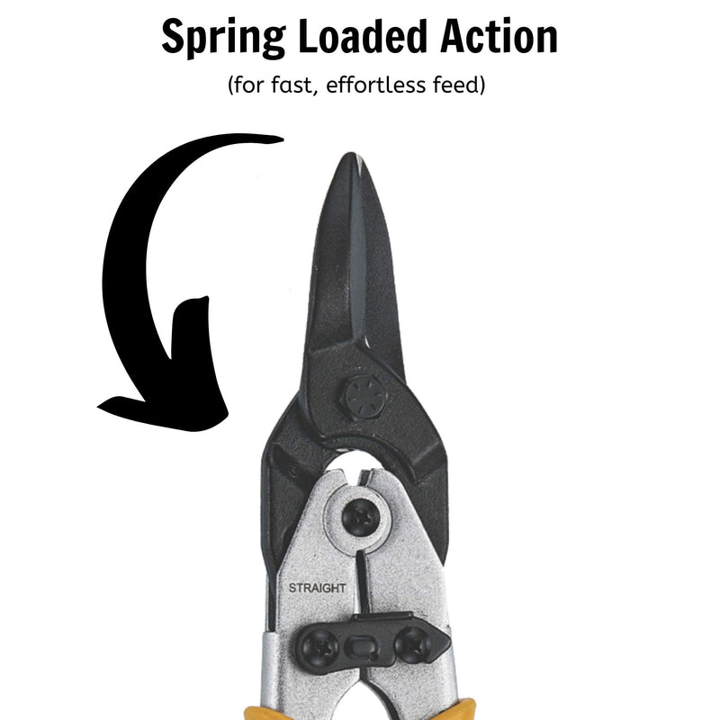Teng Tools Tin Snip Straight Teng Tools - Dynamic Drive
