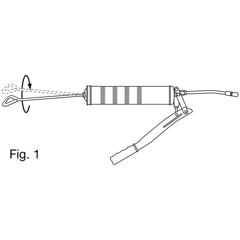 Laser Grease Gun 500cc 0241 Laser - Dynamic Drive