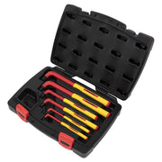 Sealey Hex Key Set 6pc Extra-Long VDE AK7177 Sealey - Dynamic Drive