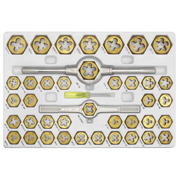 Sealey Metric & SAE/Imperial Hexagonal Tap & Die Set 86pc AK3086HIM Sealey - Dynamic Drive