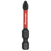 Sealey Pozi #2 Impact Power Tool Bits 50mm 10pc AK8275 Sealey - Dynamic Drive