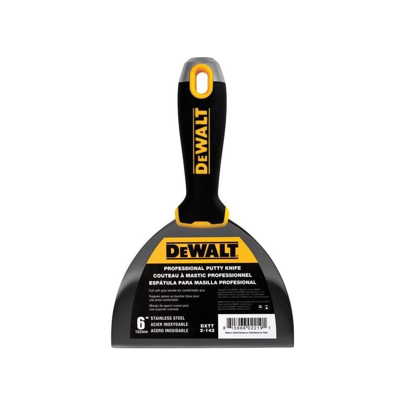 Dewalt Drywall Hammer End Jointing/Filling Knife 150mm (6in) DEWALT Drywall - Dynamic Drive