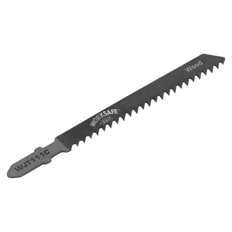 Sealey Jigsaw Blade Soft Wood & Plastics 75mm 9tpi Pack of 5 WJT111C Sealey - Dynamic Drive