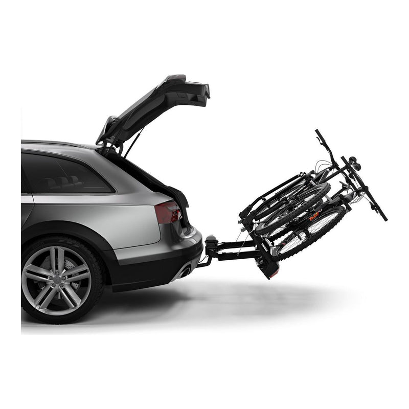 Thule VeloSpace XT two-bike platform towbar bike rack black/aluminium Towbar Bike Rack Thule - Dynamic Drive