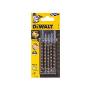 Dewalt Power Tools XPC HCS Wood Jigsaw Blades Pack of 5 T144D DeWALT Power Tools - Dynamic Drive