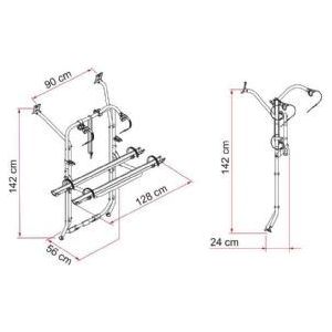 Fiamma Carry-Bike Vw T6 02096-20- Fiamma - Dynamic Drive