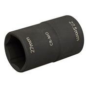 Sealey 63mm Double Ended Impact Socket 1/2"Sq Drive 27 x 27.5mm SX1822 Sealey - Dynamic Drive