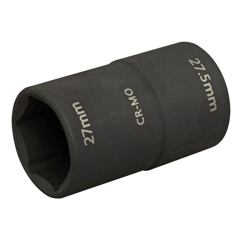 Sealey 63mm Double Ended Impact Socket 1/2"Sq Drive 27 x 27.5mm SX1822 Sealey - Dynamic Drive