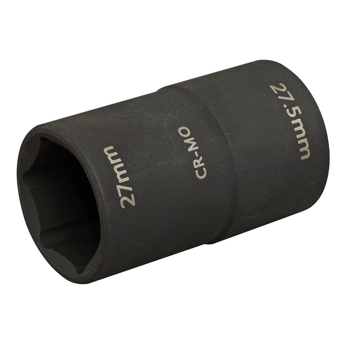 Sealey 63mm Double Ended Impact Socket 1/2"Sq Drive 27 x 27.5mm SX1822 Sealey - Dynamic Drive