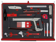 Teng Tools 26" PRO35™ roller cabinet FOAM tool kit 335 pieces red Town Tools - Dynamic Drive