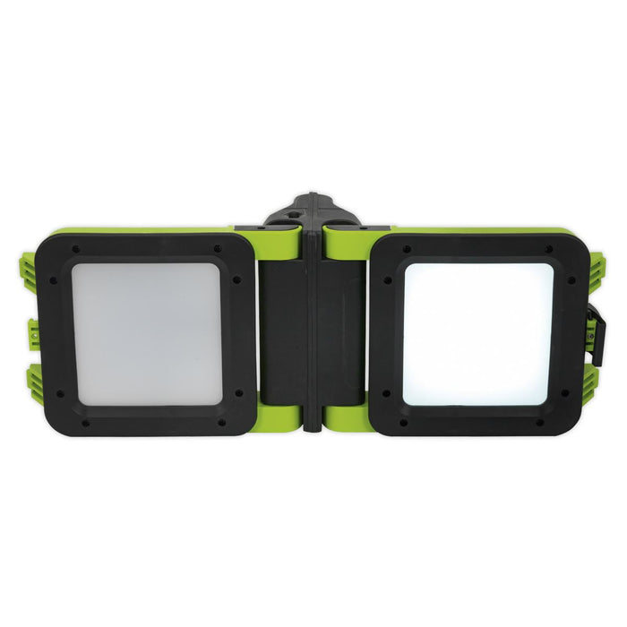 Sealey Rechargeable Floodlight 20W SMD LED Folding Case LED190T Sealey - Dynamic Drive
