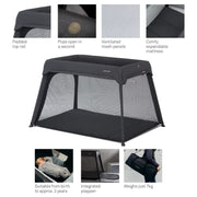 Micralite Sleep+Go Travel Cot 0 Silver Cross - Dynamic Drive