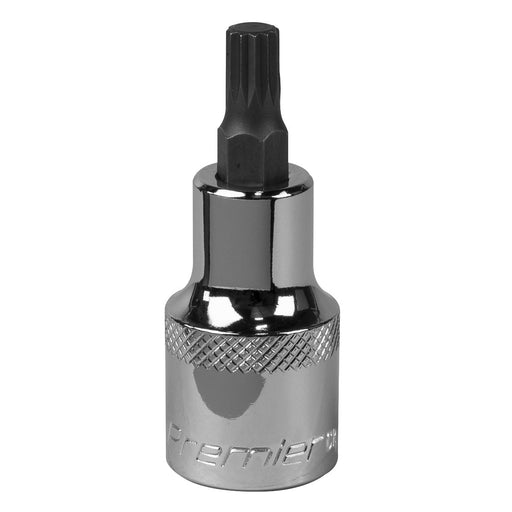 Sealey Spline Socket Bit M7 1/2"Sq Drive SBS012 Sealey - Dynamic Drive