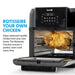 Baridi Air Fryer & Rotisserie Oven 12L Capacity DH170 Baridi - Dynamic Drive