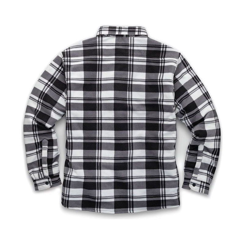 Scruffs Worker Padded Checked Shirt Black/White XL Scruffs - Dynamic Drive