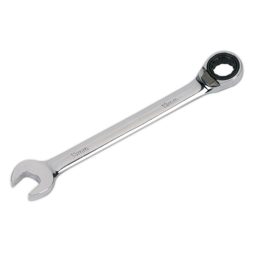 Sealey Reversible Ratchet Combination Spanner 13mm RRCW13 Sealey - Dynamic Drive