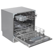 Baridi Tabletop Dishwasher 8 Place Settings 8L Capacity - Silver DH87 Baridi - Dynamic Drive