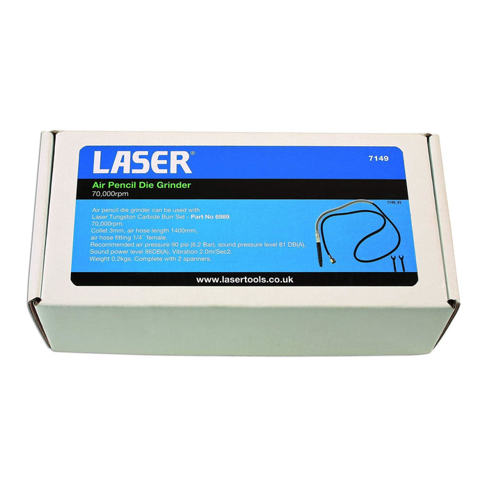 Laser Air Pencil Die Grinder 7149 Laser - Dynamic Drive