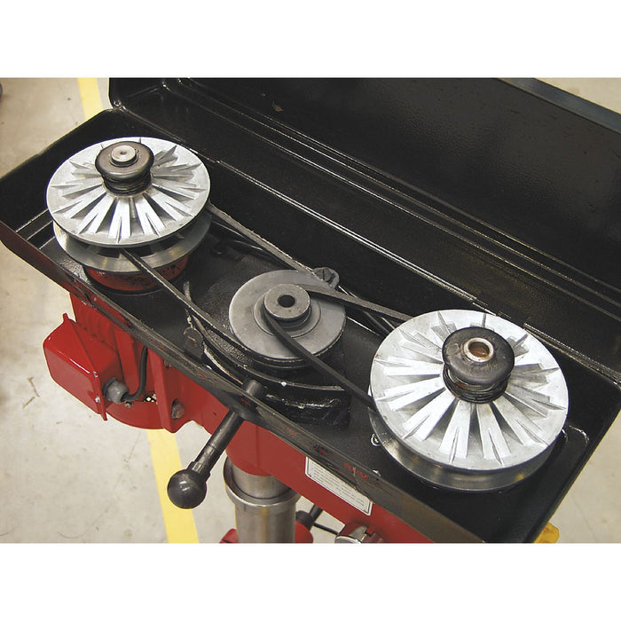Sealey Pillar Drill Floor Variable Speed 1630mm Height 650W/230V GDM200F/VS Sealey - Dynamic Drive