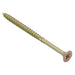Forgefix Spectre™ PZ Compatible Wood Screw CSK ZYP 5.0 x 80mm Box 300 ForgeFix - Dynamic Drive