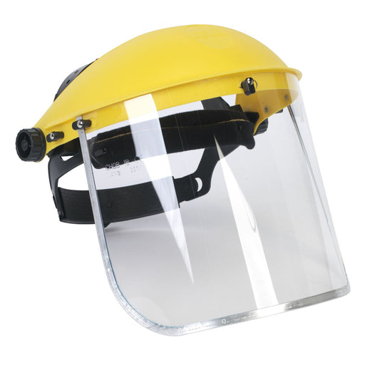 Sealey Brow Guard with Full Face Shield SSP9E Sealey - Dynamic Drive