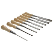 Stanley® Hand Tools Sweetheart Socket Chisel Set, 8 Piece: 3 6 8 12 15 18 25 & 32mm STANLEY® Hand Tools - Dynamic Drive