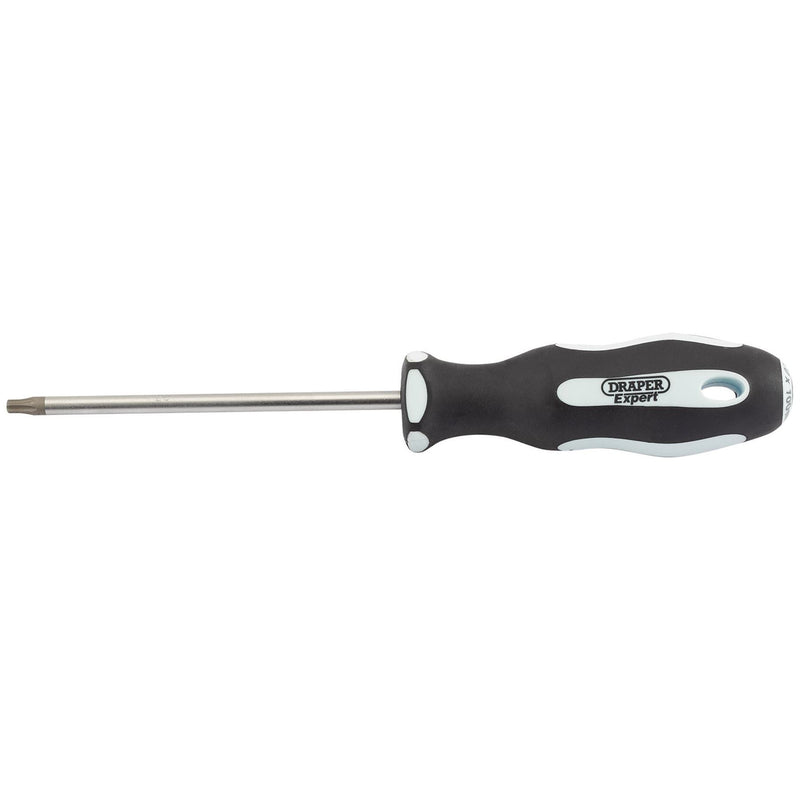 Draper TX-STAR Soft Grip Screwdriver, T20 x 100mm 35077 Draper - Dynamic Drive