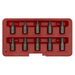 Sealey Multi Spline Screw Extractor Set Broken Stud Bolt Removal Hex Head 10pc Sealey  - Dynamic Drive
