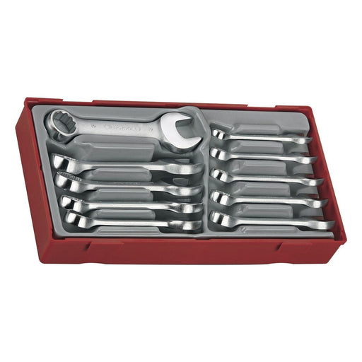 Teng Tools Stubby Combination Spanner Set TT1 10 Pieces Teng Tools - Dynamic Drive