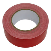 Sealey Duct Tape 50mm x 50m Red DTR Sealey - Dynamic Drive