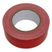 Sealey Duct Tape 50mm x 50m Red DTR Sealey - Dynamic Drive