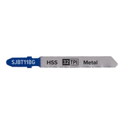 Sealey Jigsaw Blade Metal 75mm 32tpi Pack of 5 SJBT118G Sealey - Dynamic Drive
