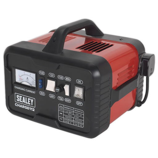 Sealey Battery Charger 16A 12/24V 230V CHARGE112 Sealey - Dynamic Drive