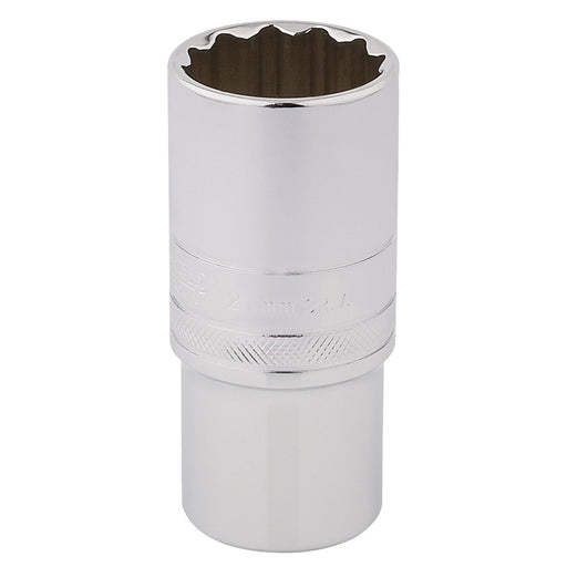 Draper HI-TORQ 12 Point Deep Socket, 1/2" Sq. Dr., 27mm 33841 Draper - Dynamic Drive