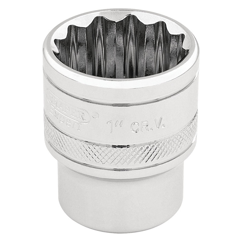 Draper HI-TORQ 12 Point Socket, 3/8" Sq. Dr., 1" 49484 Draper - Dynamic Drive