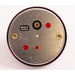 Classic Car Caravan Motorhome 70Mm Round Domed Red Rear Tail Marker Lamp Light Hella - Dynamic Drive