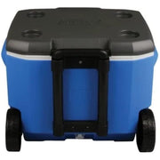 Coleman Blue 60QT Tricolour Wheeled Camping Cooler Coleman - Dynamic Drive