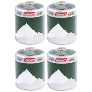 Coleman C500 Gas Cartridge Butane Propane Mix Self Sealing Screw Thread 4 Pack Coleman - Dynamic Drive