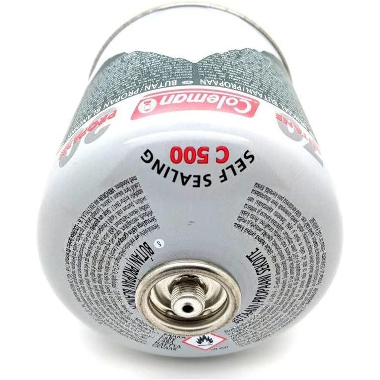 Coleman C500 Gas Cartridge Butane Propane Mix Self Sealing Screw Thread Coleman - Dynamic Drive