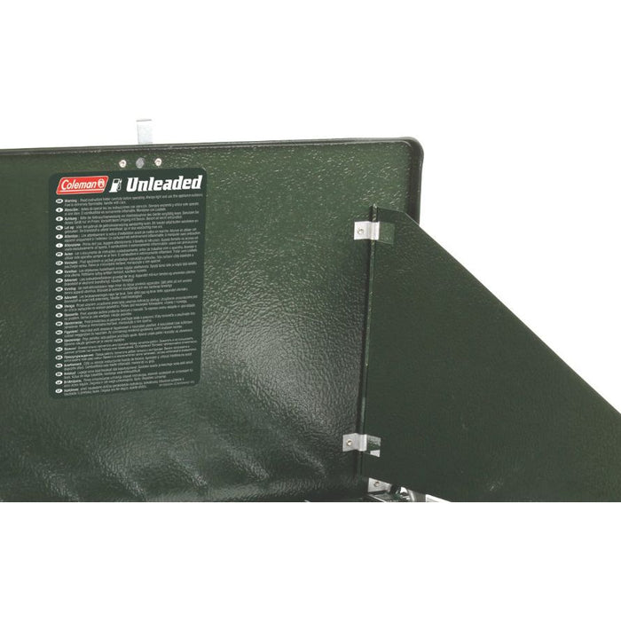 Coleman Dual Fuel Unleaded Stove 2 Burner Camping Cooking Caravan Motorhome Coleman  - Dynamic Drive