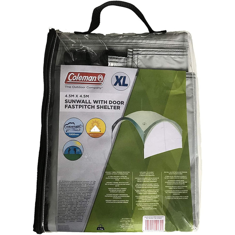 Coleman Fastpitch Event Shelter Pro XL Sunwall Mesh Panel Side Door Coleman - Dynamic Drive
