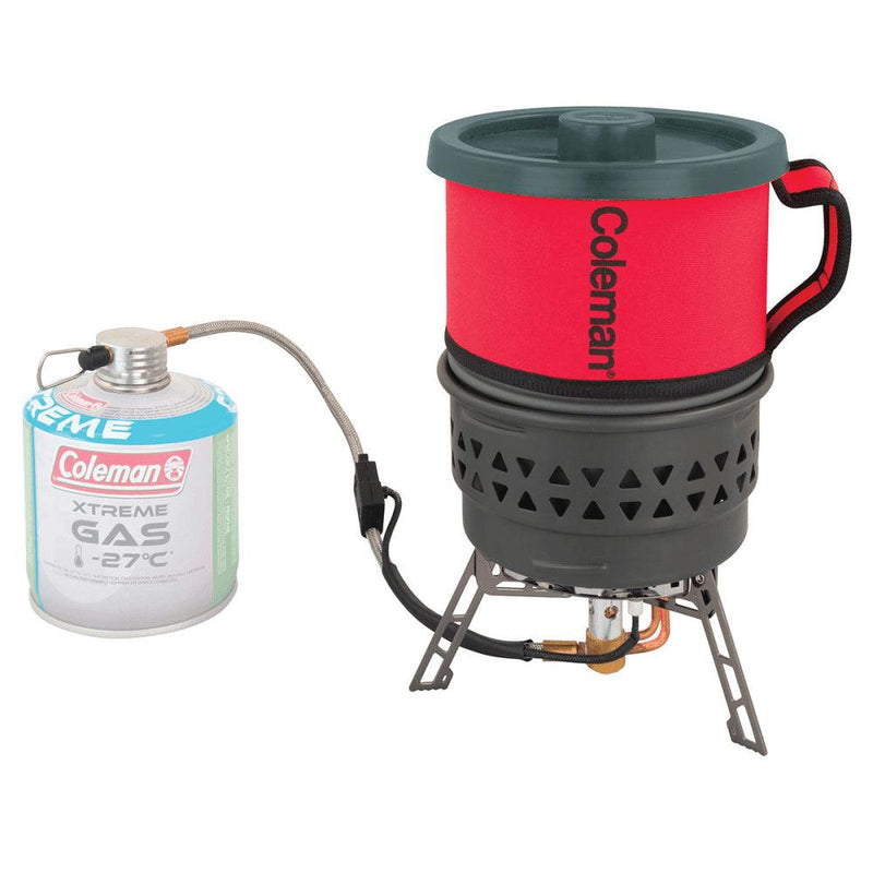 Coleman Fyrestorm PCS Gas Camping Jet Boil Stove with Pot & Lid Coleman - Dynamic Drive
