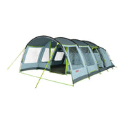 Coleman Tunnel Tent Meadowood 6L 6 Person Black Out Bedrooms Grey Camping Garden Coleman - Dynamic Drive