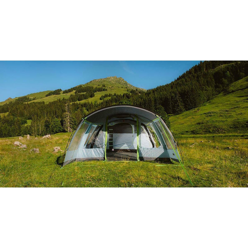 Coleman Tunnel Tent Meadowood 6L 6 Person Black Out Bedrooms Grey Camping Garden Coleman - Dynamic Drive