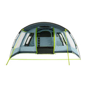 Coleman Tunnel Tent Meadowood 6L 6 Person Black Out Bedrooms Grey Camping Garden Coleman - Dynamic Drive