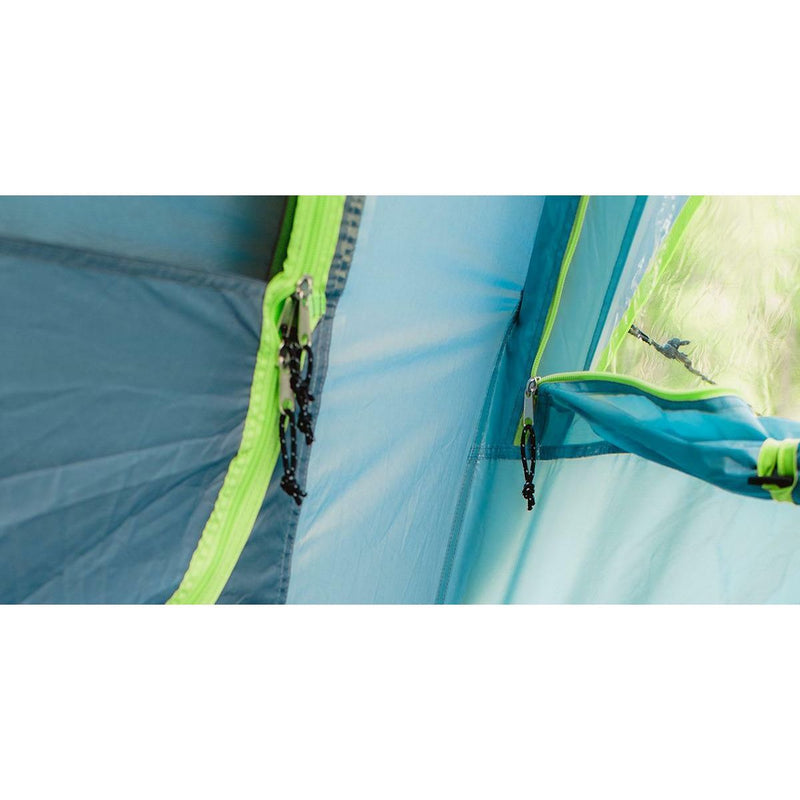 Coleman Tunnel Tent Meadowood 6L 6 Person Black Out Bedrooms Grey Camping Garden Coleman - Dynamic Drive
