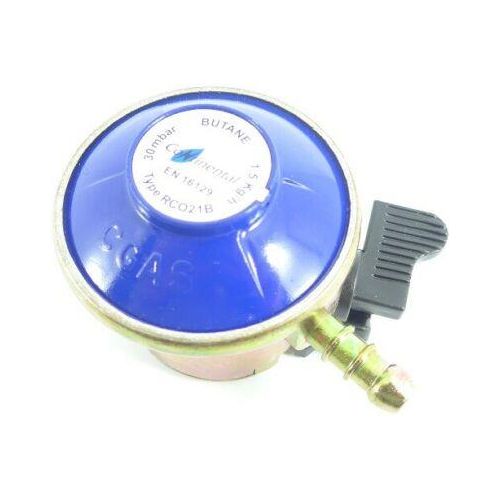 Complete BBQ Cooker Kit Butane 21mm Clip On Regulator Gas Hose Clips Stove Crusader - Dynamic Drive