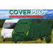 Coverpro Premium Breathable 4-Ply Full Green Caravan Cover Up To 14Ft Free Bag Crusader - Dynamic Drive