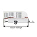 Coverpro Premium Breathable 4-Ply Full Green Caravan Cover Up To 14Ft Free Bag Crusader - Dynamic Drive